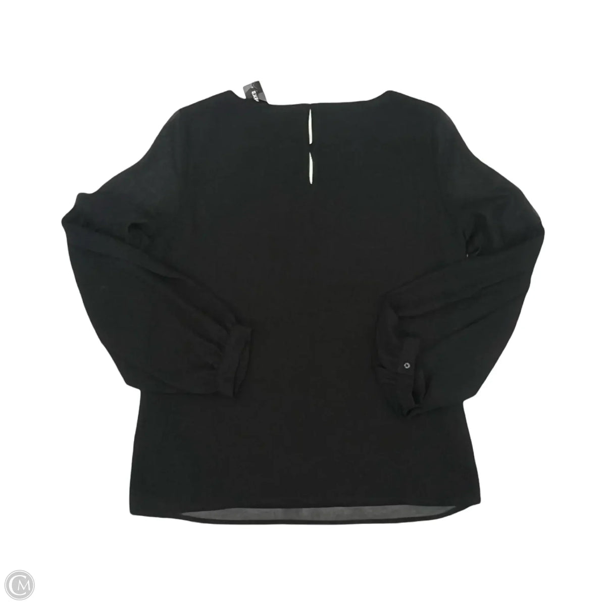 Blouse Long Sleeve By Express In Black, Size: S