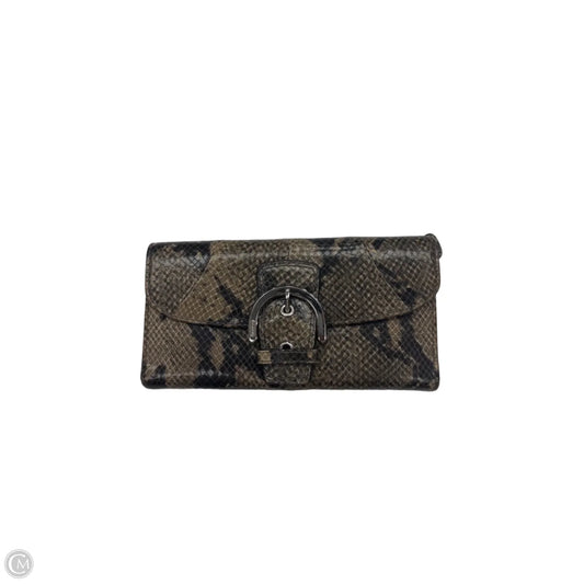 Wallet Designer By Coach, Size: Large