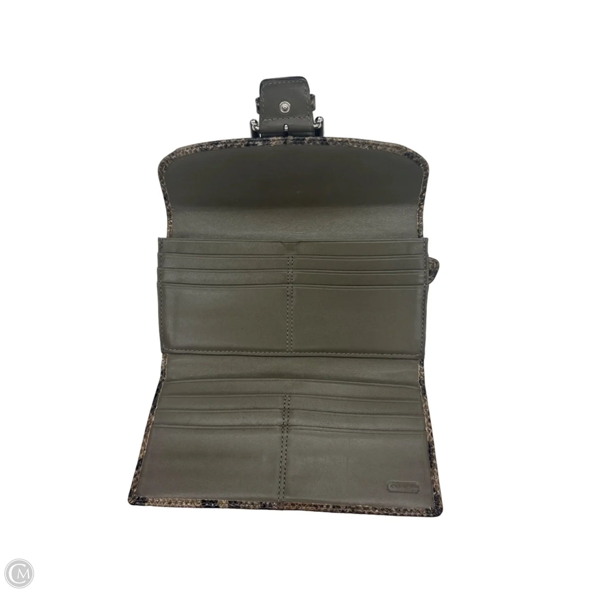 Wallet Designer By Coach, Size: Large