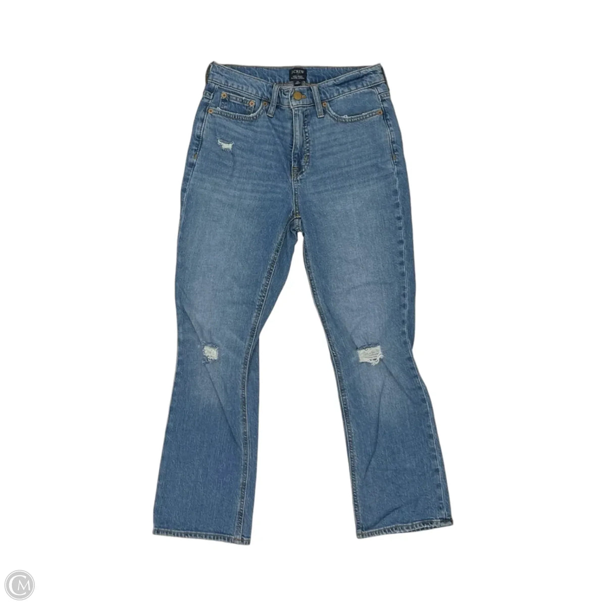 Jeans Boot Cut By J. Crew In Blue Denim, Size: 2