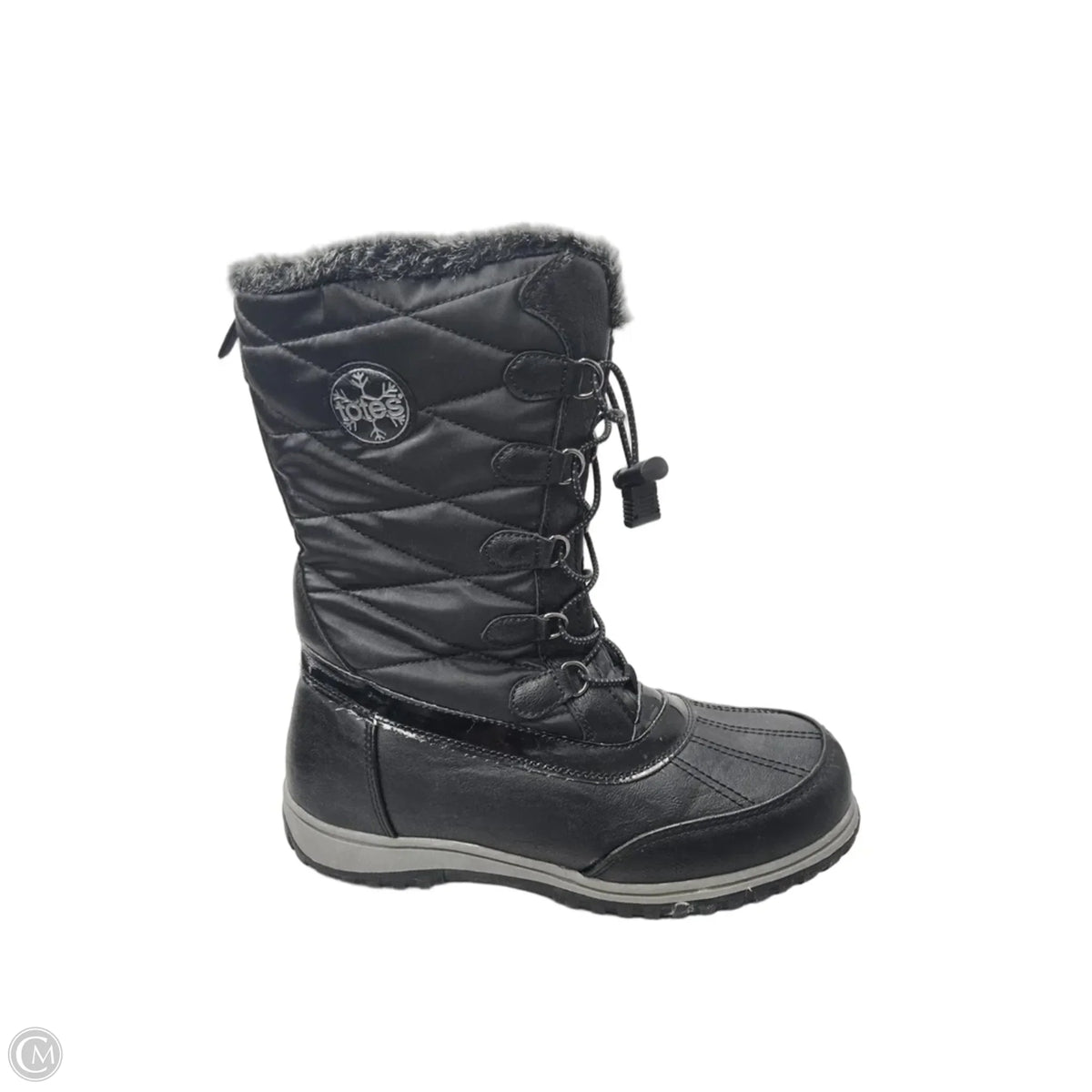 Boots Snow By Totes In Black, Size: 10