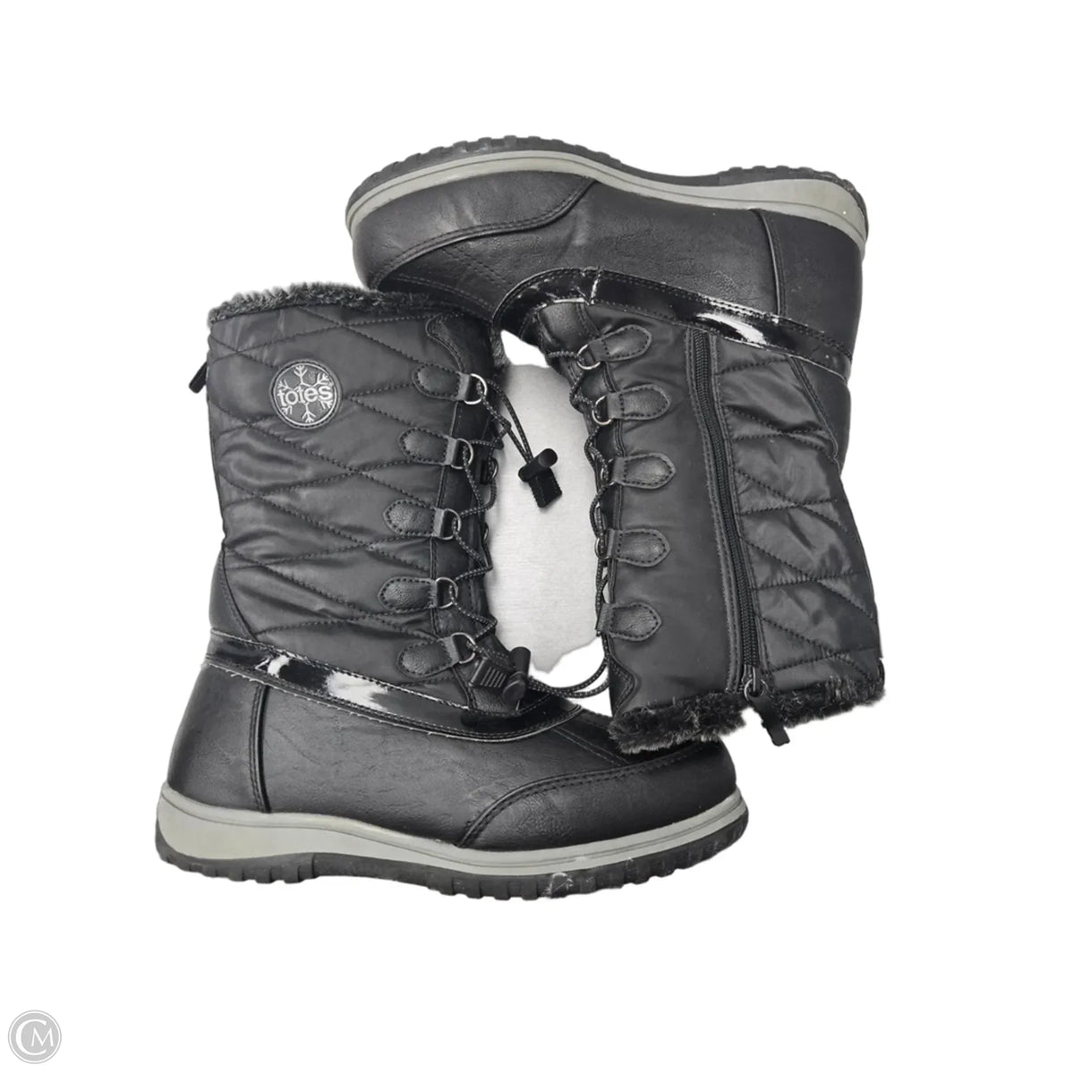 Boots Snow By Totes In Black, Size: 10