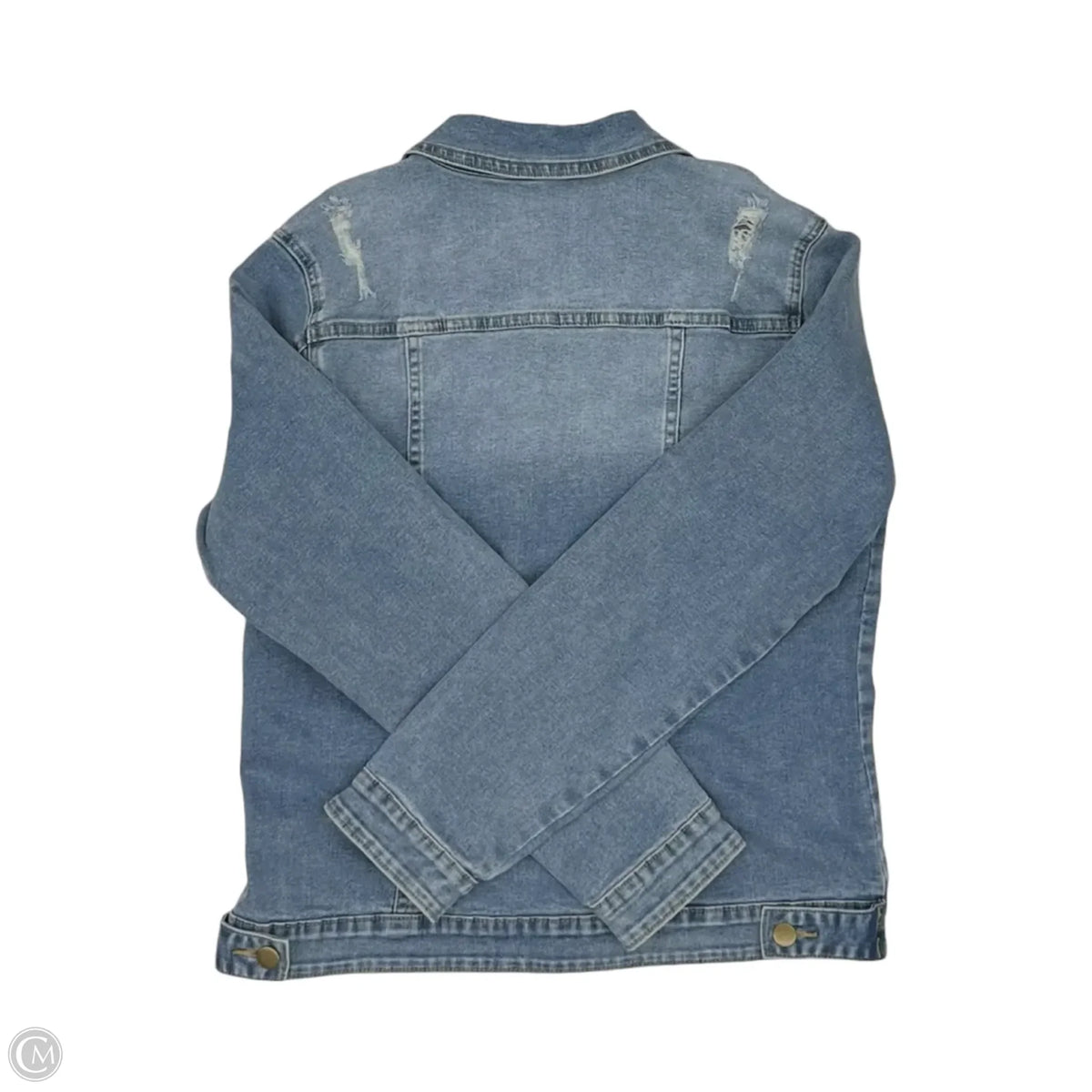 Jacket Denim By Cme In Blue Denim, Size: M