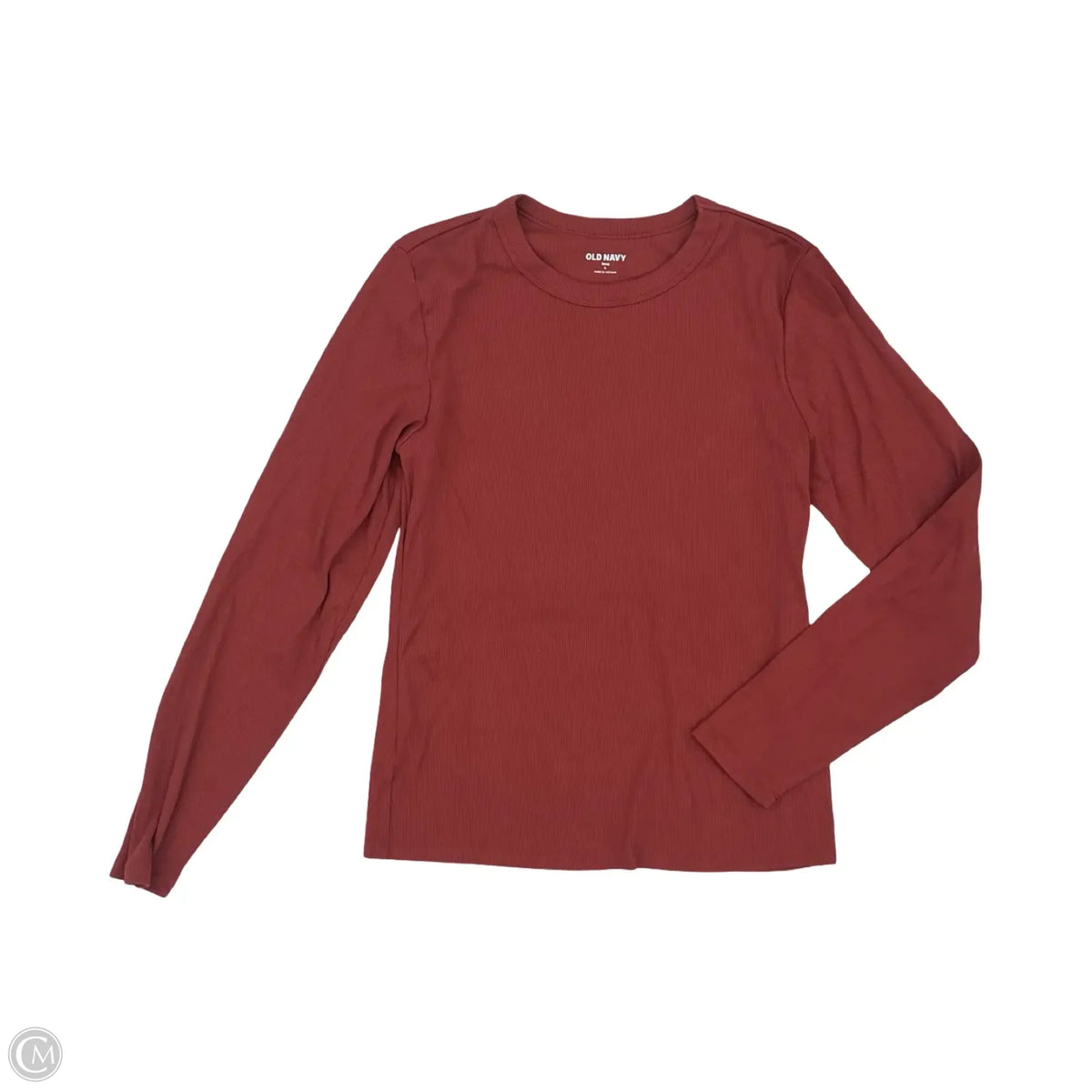 Top Long Sleeve Basic By Old Navy In Red, Size: L