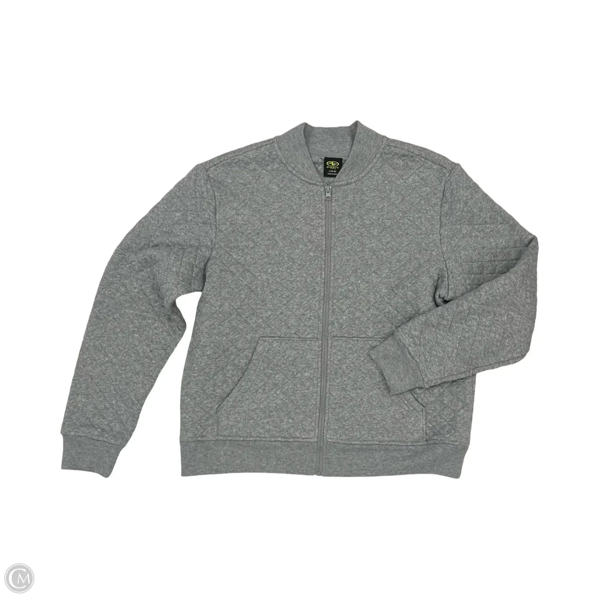 Jacket Puffer & Quilted By Athletic Works In Grey, Size: L