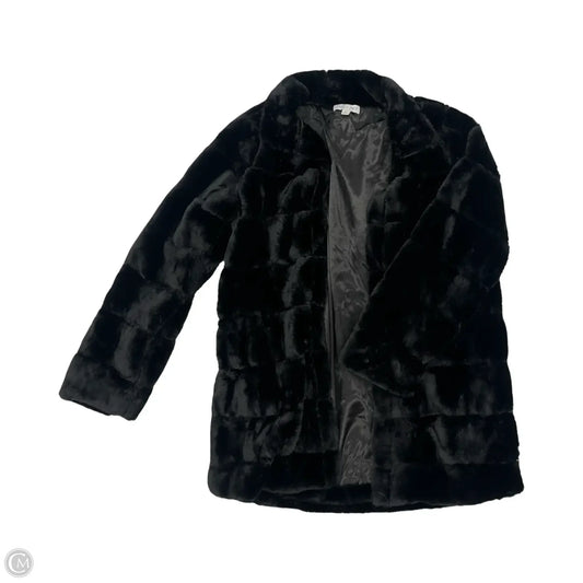 Jacket Faux Fur & Sherpa By She + Sky In Black, Size: M