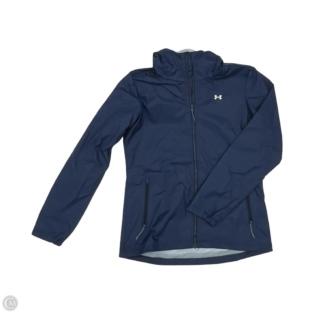 Jacket Windbreaker By Under Armour In Blue, Size: S