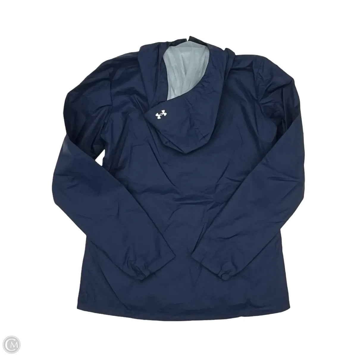 Jacket Windbreaker By Under Armour In Blue, Size: S