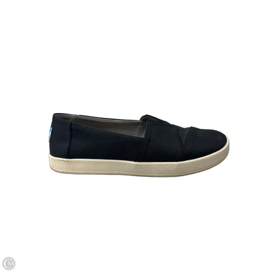 Shoes Flats By Toms In Black, Size: 6