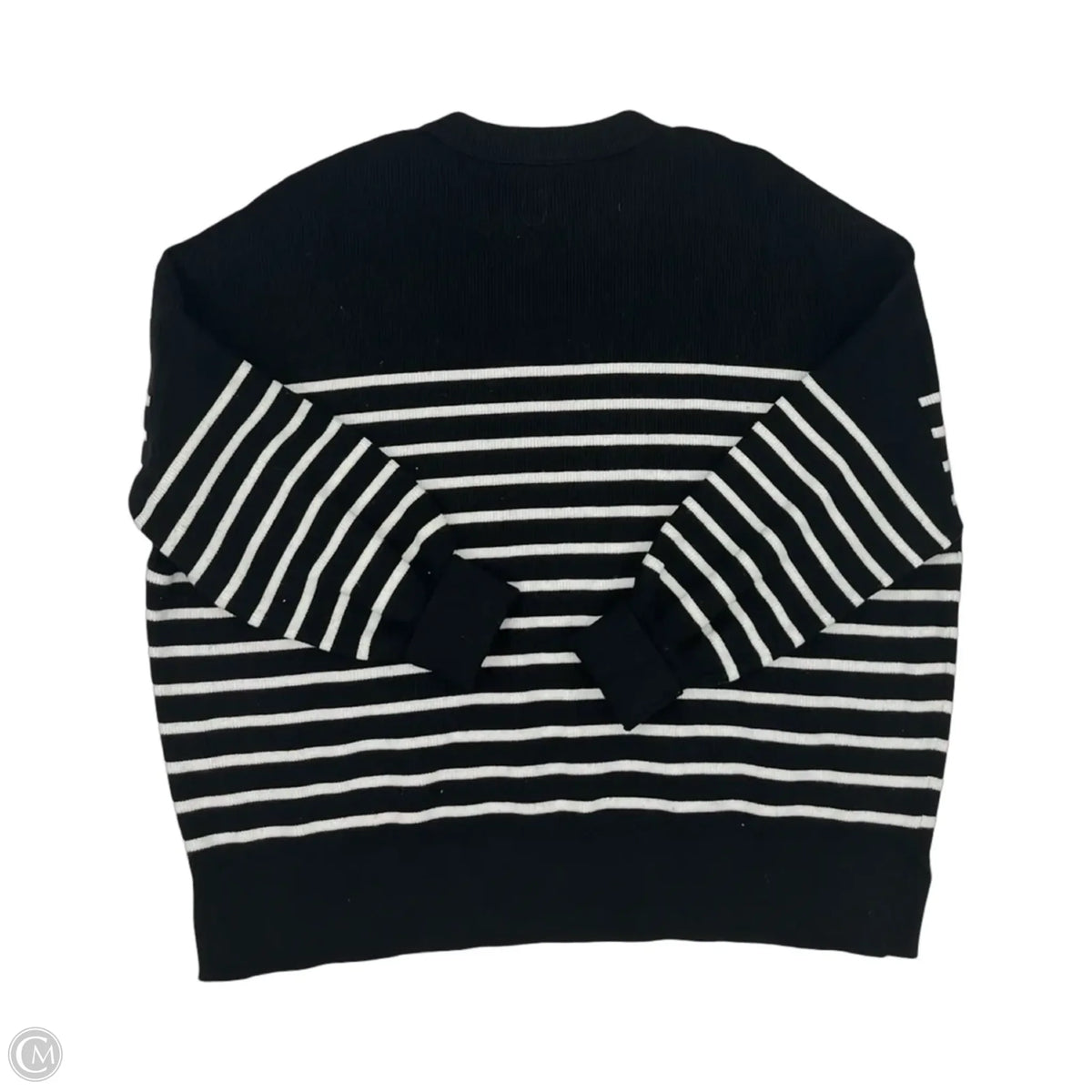 Sweater By Lillusory In Black & White, Size: L