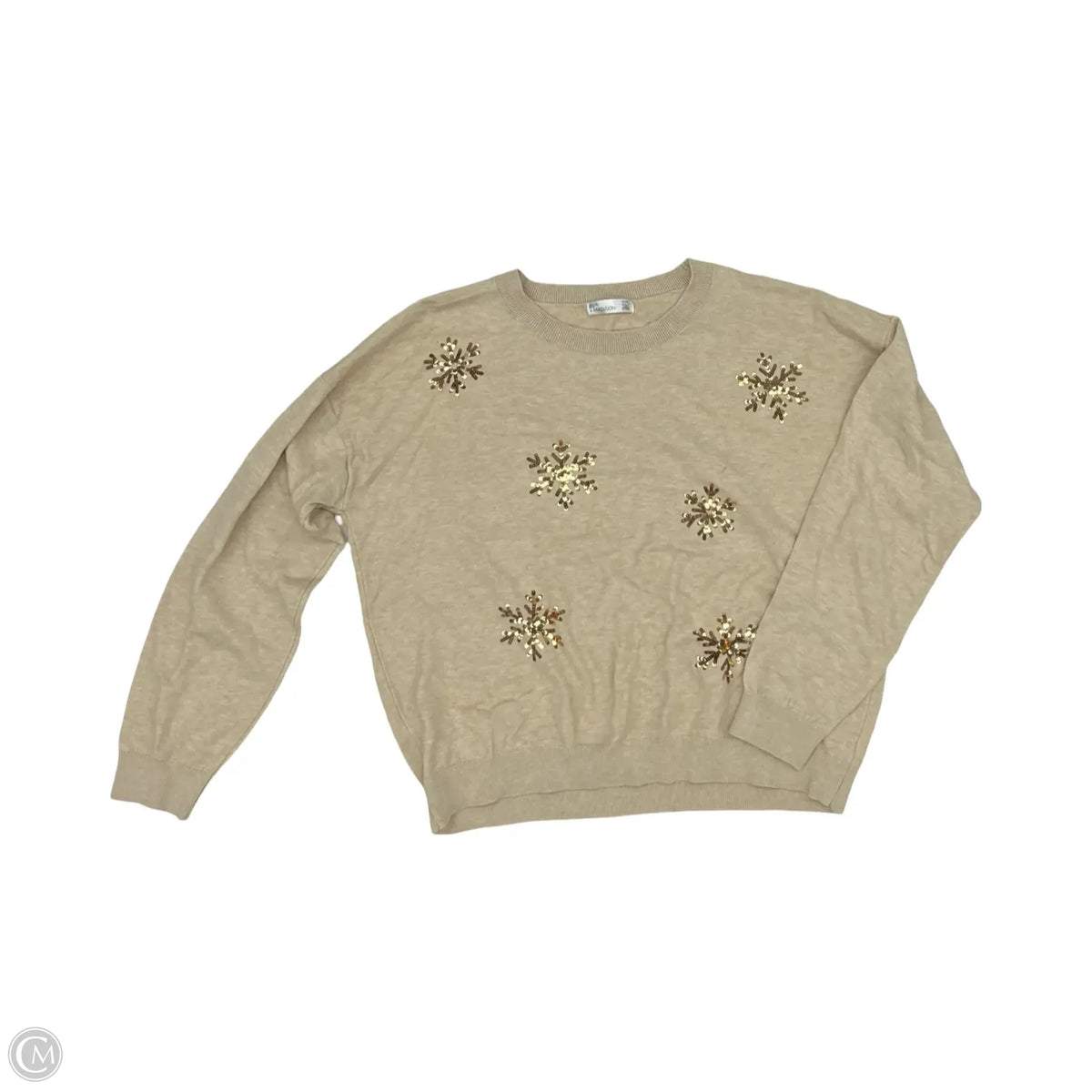 Sweater By 89th And Madison In Tan, Size: Xl
