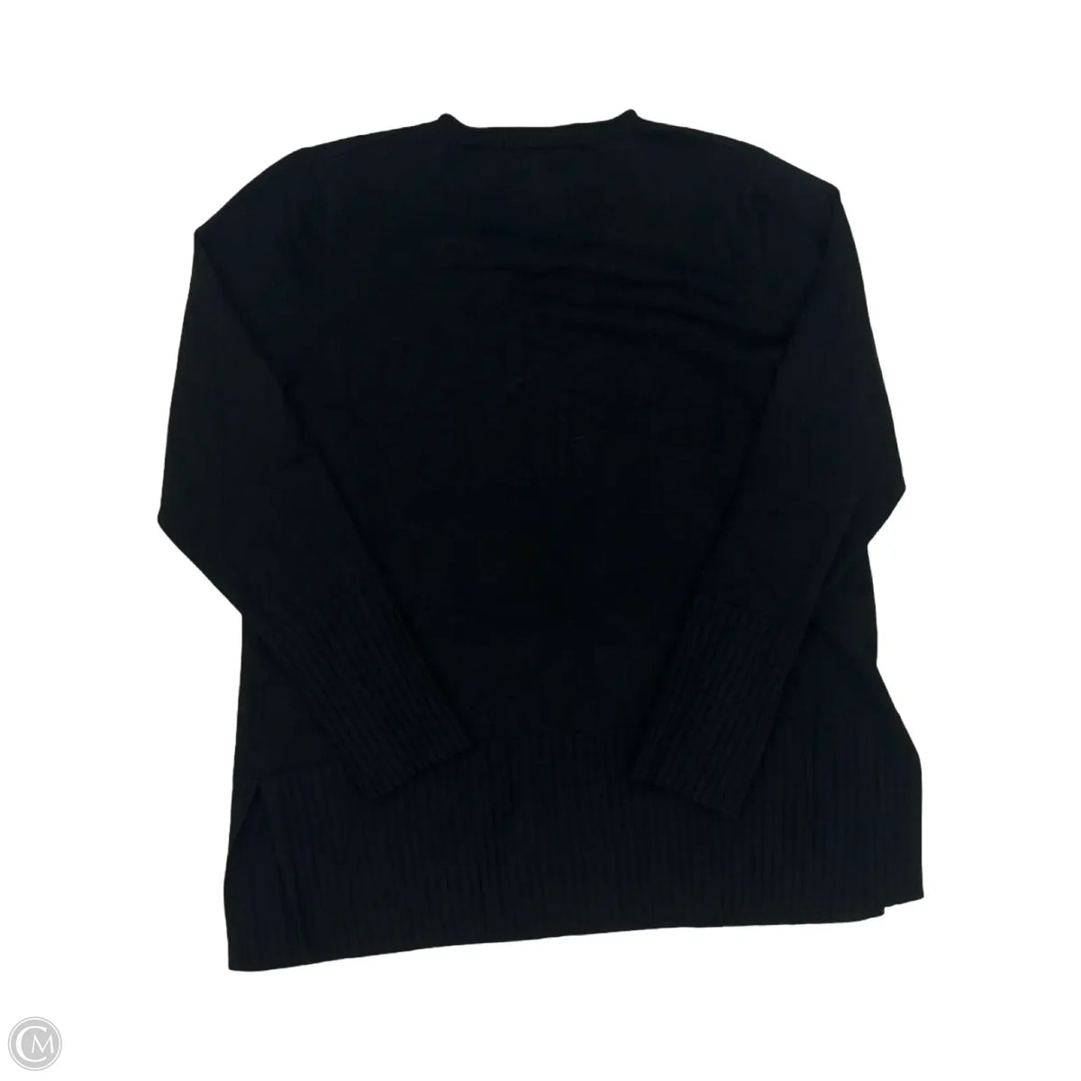 Sweater By Cable And Gauge In Black, Size: L