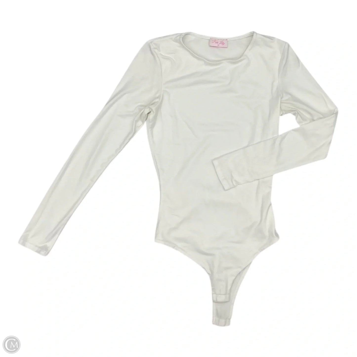 Bodysuit By Pink Lily In White, Size: S