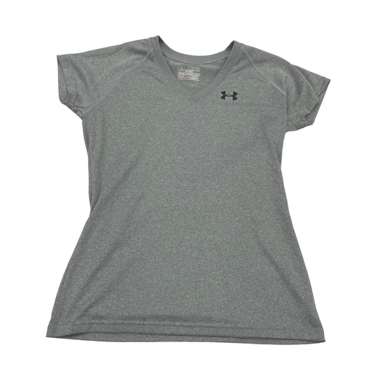 Athletic Top Short Sleeve By Under Armour  Size: Xs