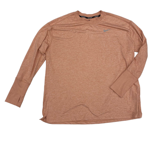 Athletic Top Long Sleeve Crewneck By Nike Apparel  Size: 1x
