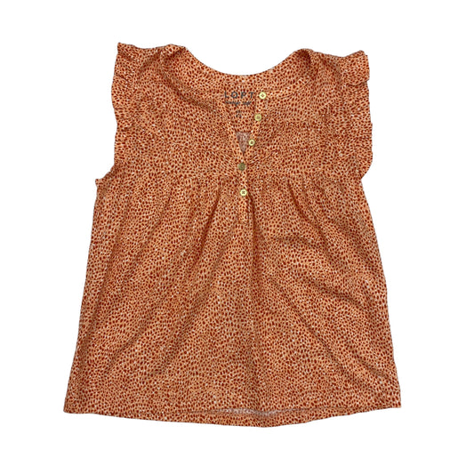 Top Short Sleeve By Loft  Size: Xs