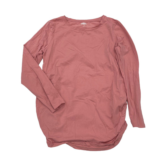 Maternity Top Long Sleeve By Old Navy  Size: L