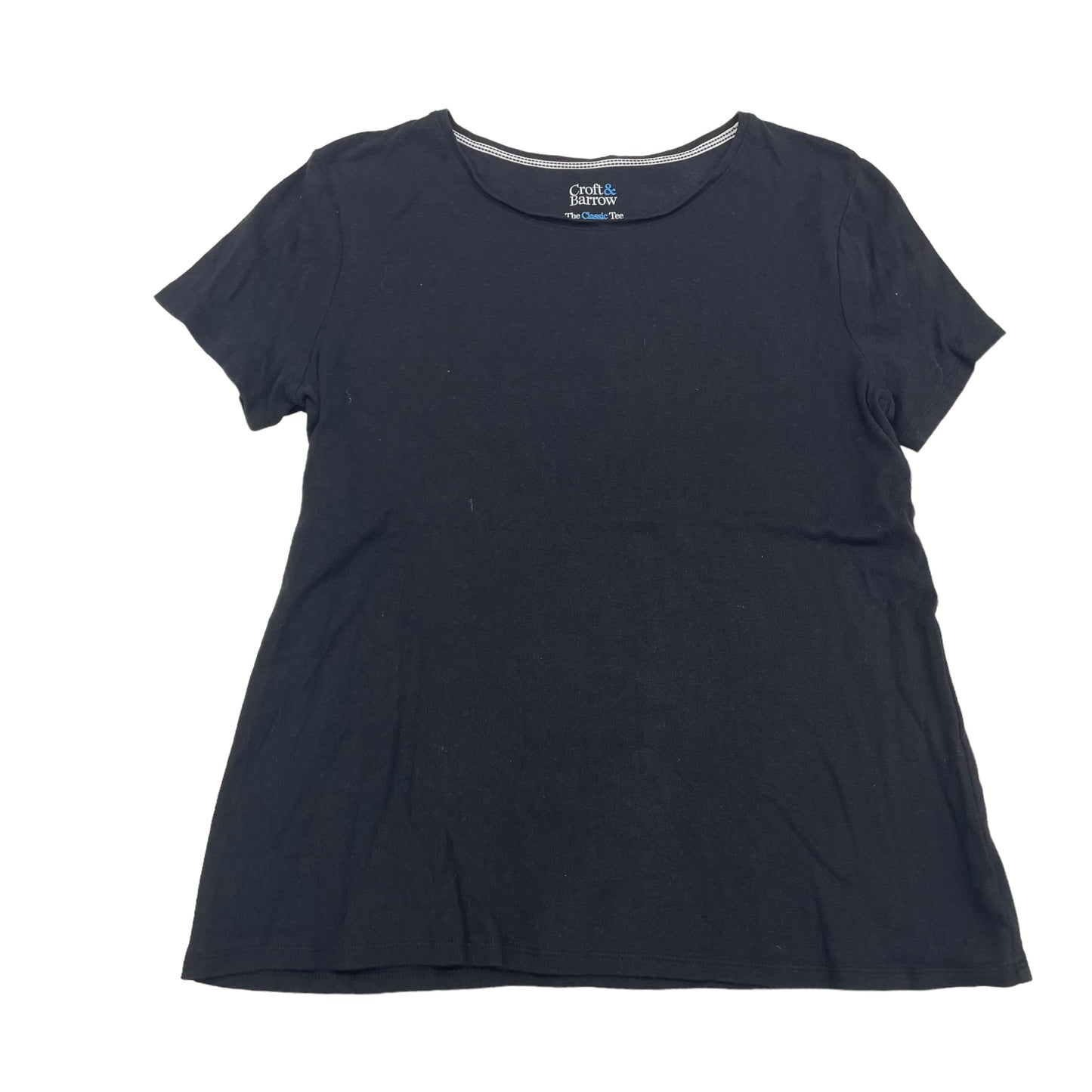 Top Short Sleeve Basic By Croft And Barrow  Size: S