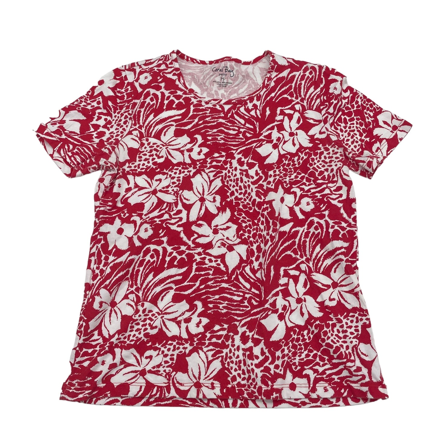 Top Short Sleeve By Coral Bay  Size: Petite   S