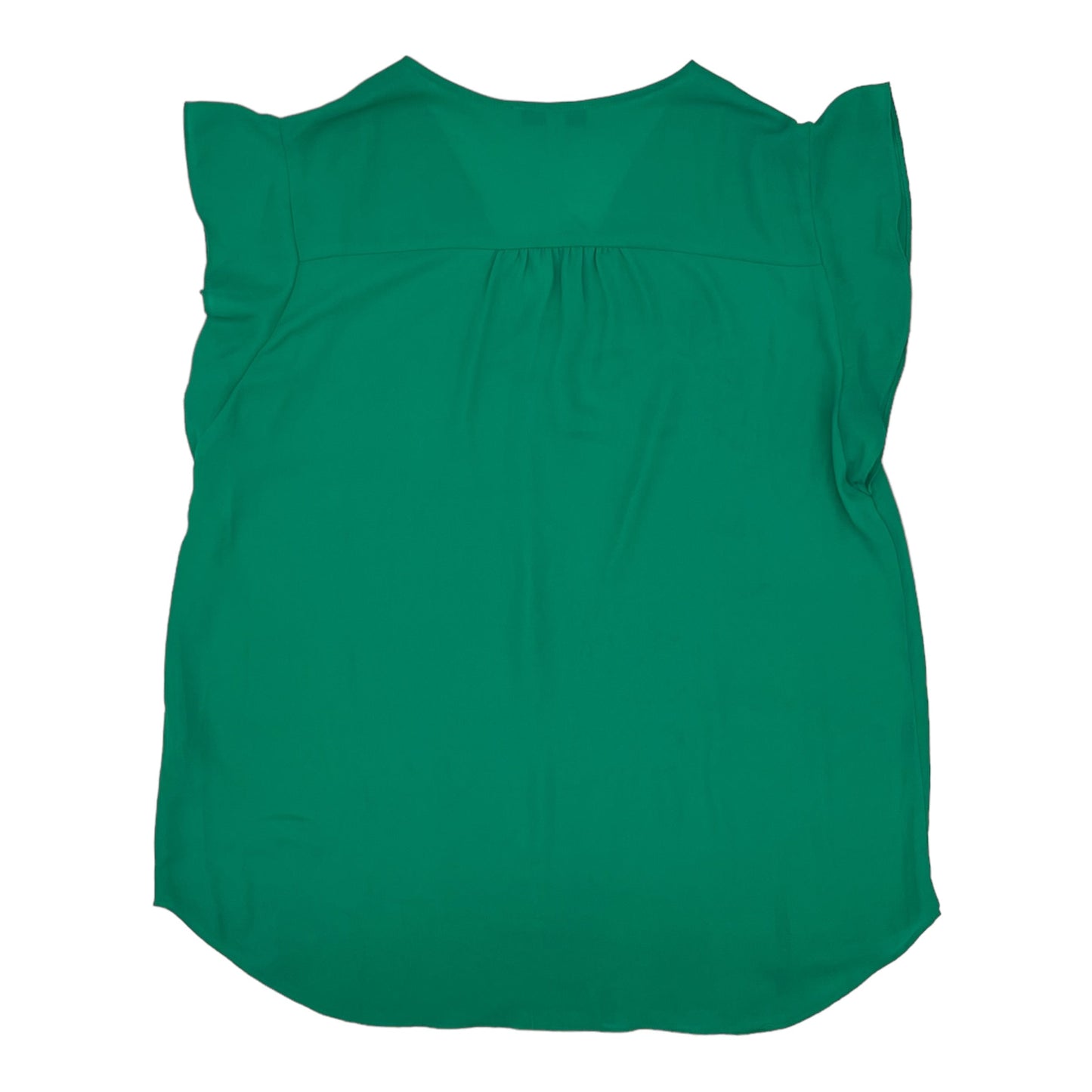 Green Blouse Short Sleeve Chaus, Size S