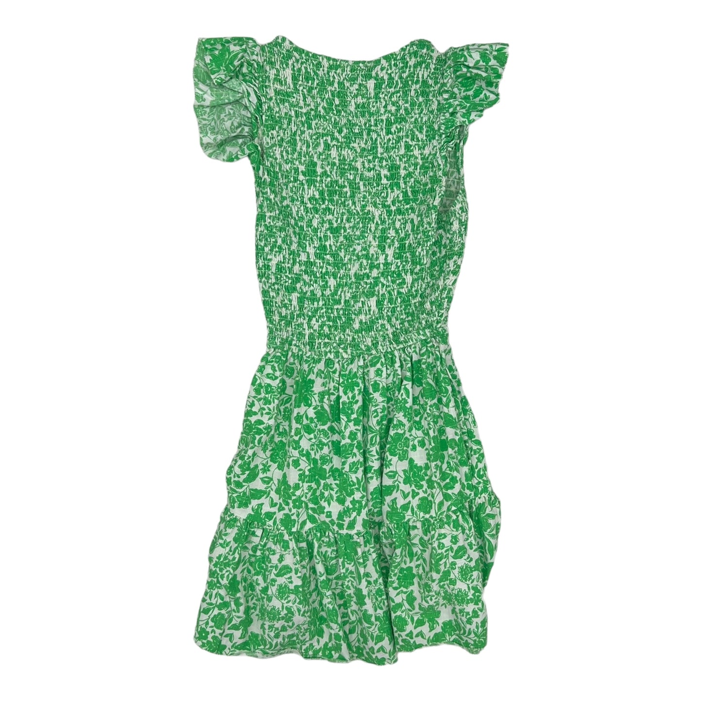 Green Dress Casual Short Universal Thread, Size Xs