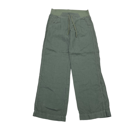 Green Pants Linen Athleta, Size 2