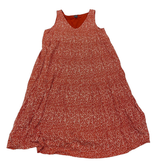 Red Dress Casual Midi Gap, Size L