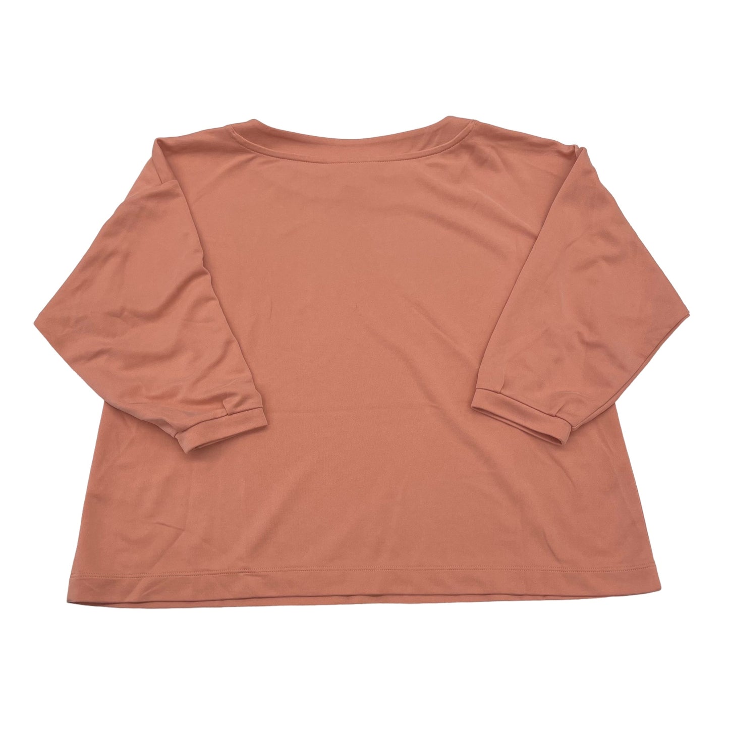 Peach Top 3/4 Sleeve Pure Jill, Size Petite   Xs