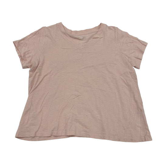 Pink Top Short Sleeve Eileen Fisher, Size M