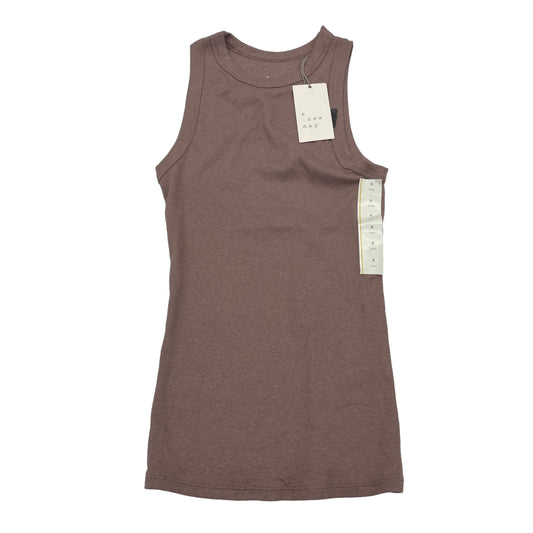Brown Tank Top A New Day, Size S