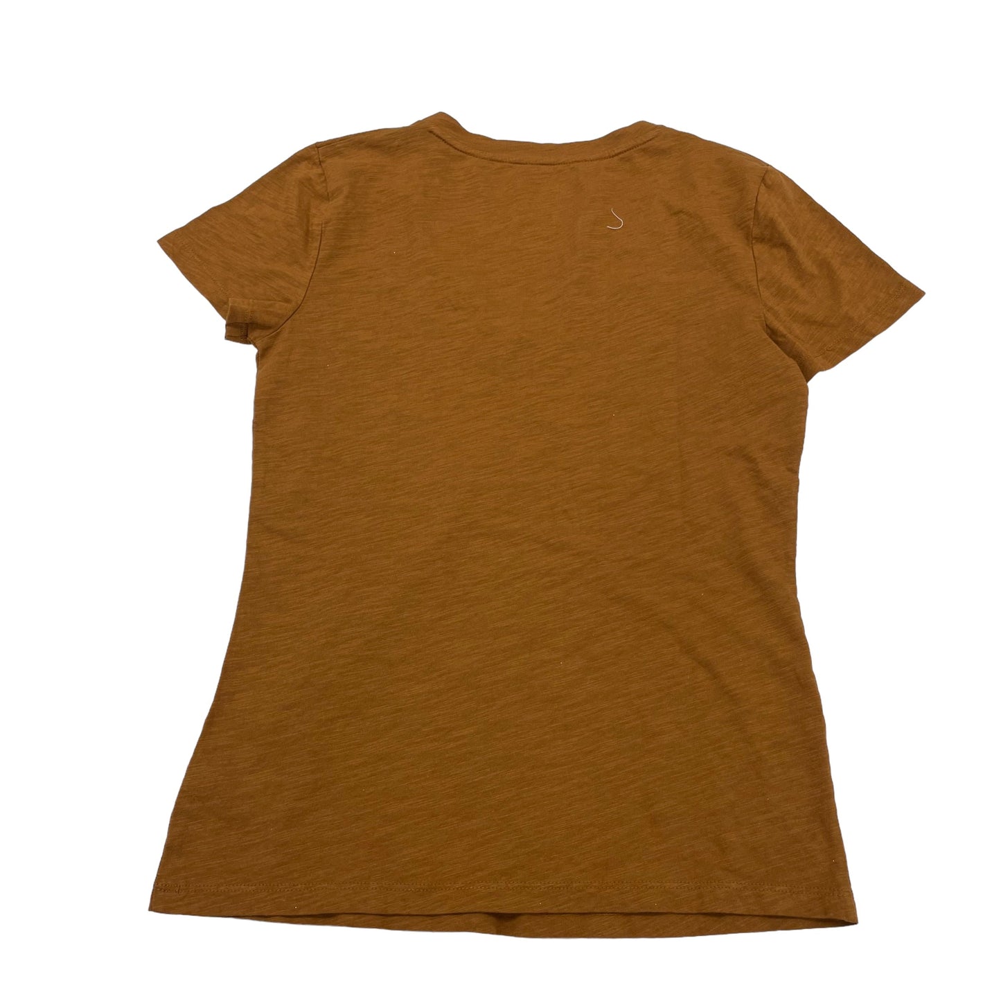 Brown Top Short Sleeve Universal Thread, Size Xs