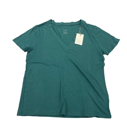 Teal Top Short Sleeve A New Day, Size Xs