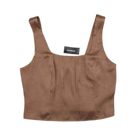 Bronze Top Sleeveless Express, Size S