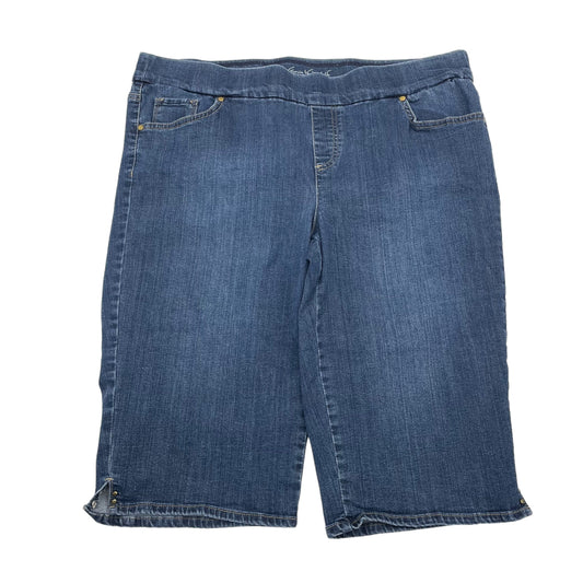 Blue Denim Shorts Gloria Vanderbilt, Size 18w