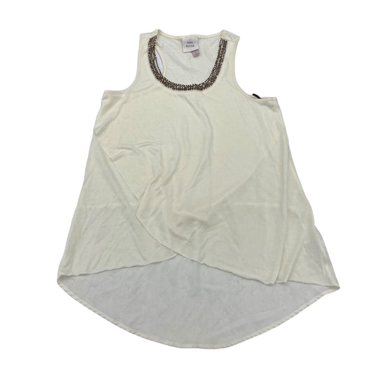 Cream Top Sleeveless Knox Rose, Size S