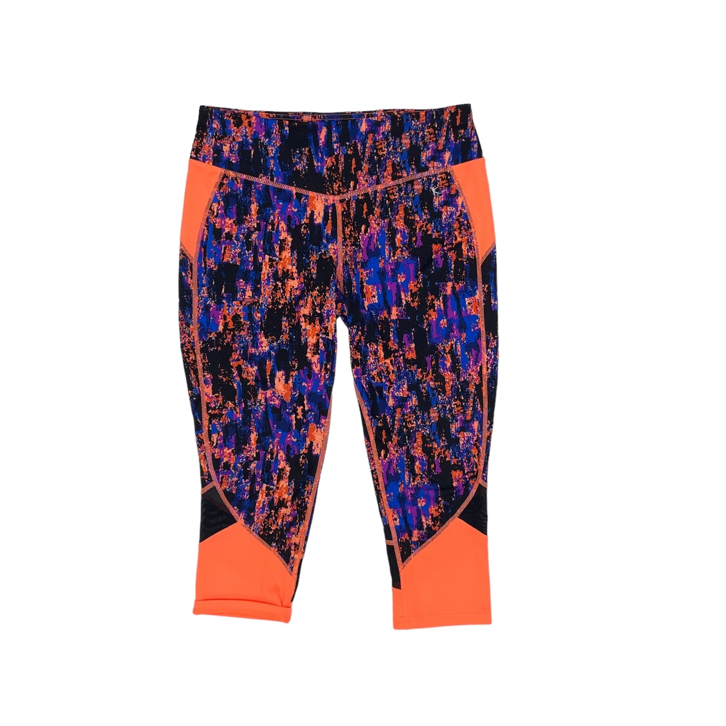 Orange Athletic Capris Danskin, Size M