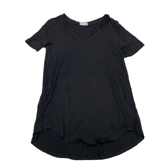 Black Top Short Sleeve Basic Zenana Outfitters, Size S