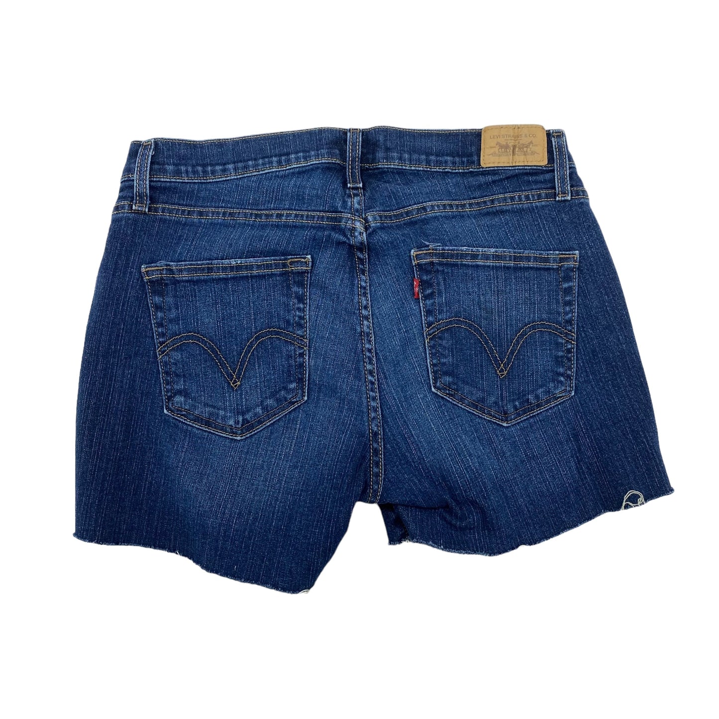 Blue Denim Shorts Levis, Size 12