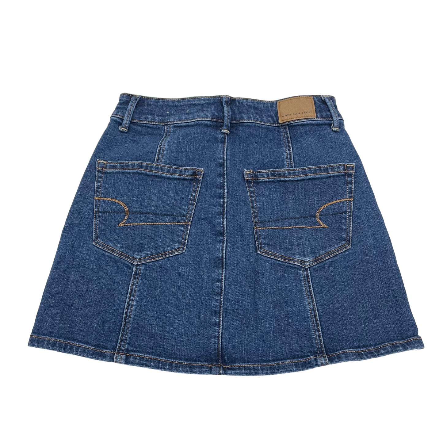 Blue Denim Skirt Mini & Short American Eagle, Size 0