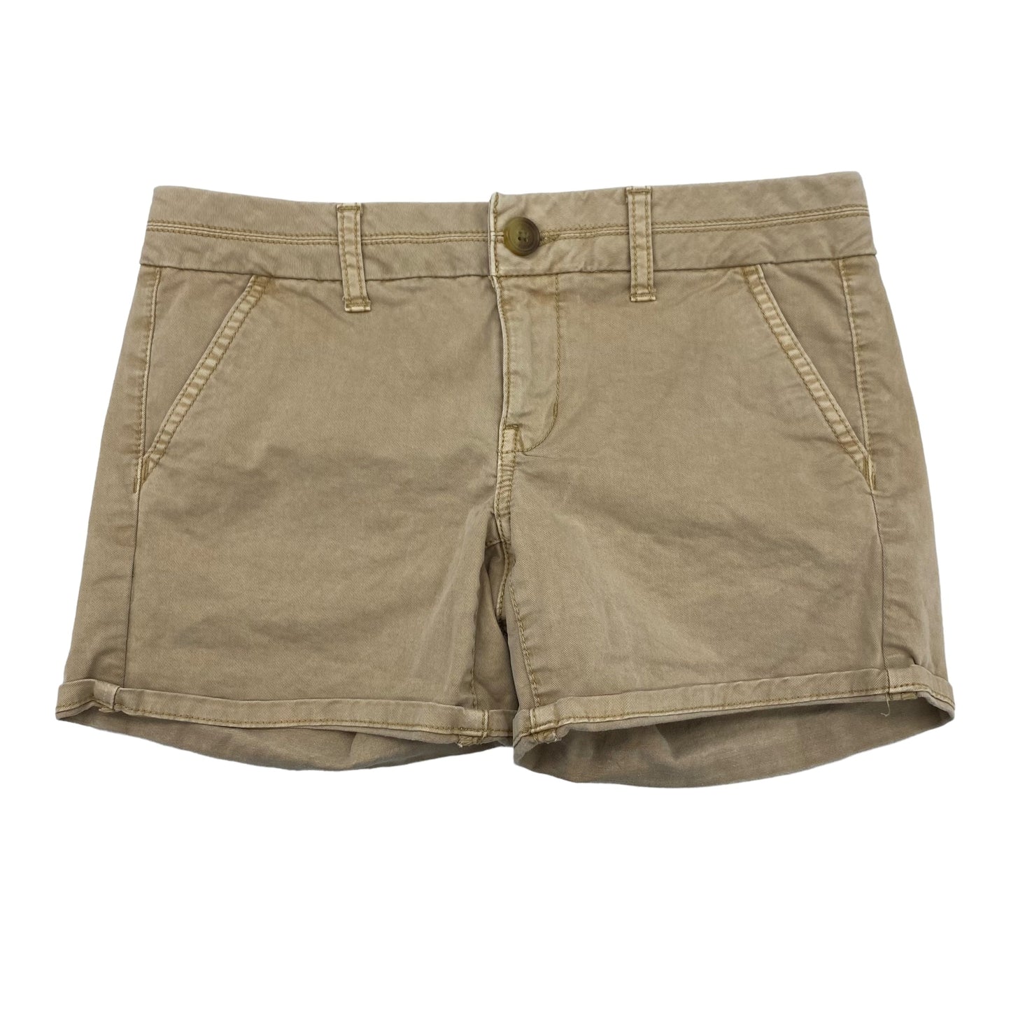 Tan Shorts American Eagle, Size 4