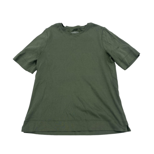 Green Top Short Sleeve Basic Chicos, Size S