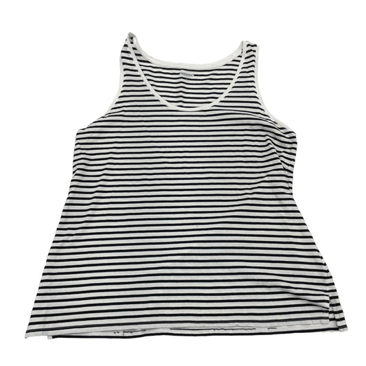 Striped Pattern Top Sleeveless Old Navy, Size L