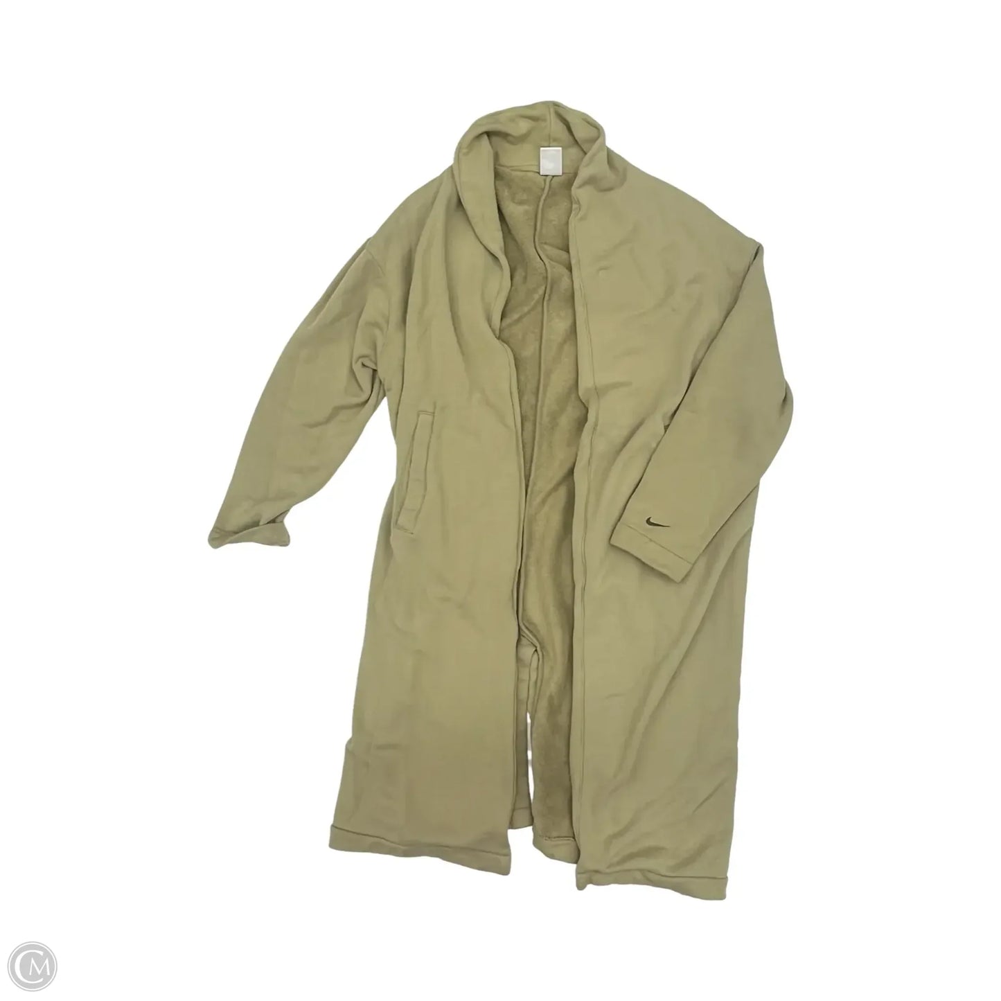 Cardigan By Nike In Tan, Size: L