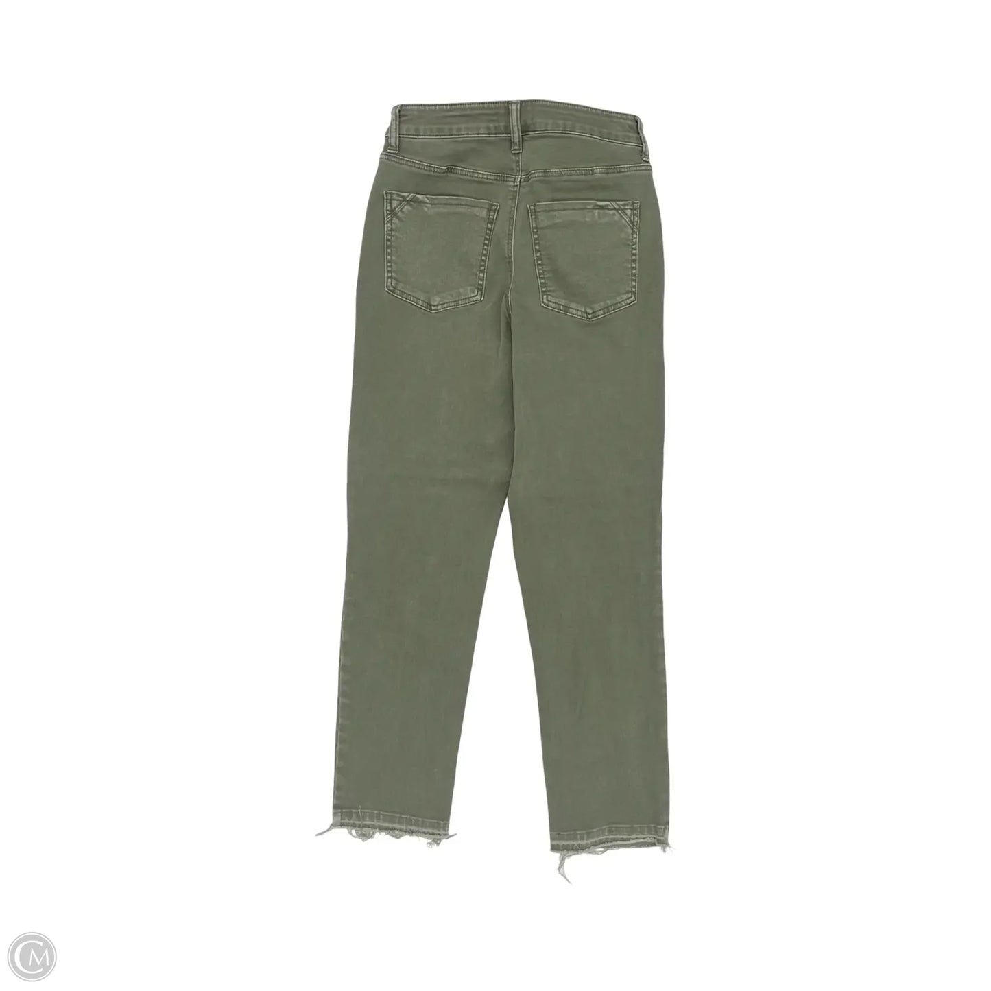 Jeans Skinny By Maurices In Green Denim, Size: 6