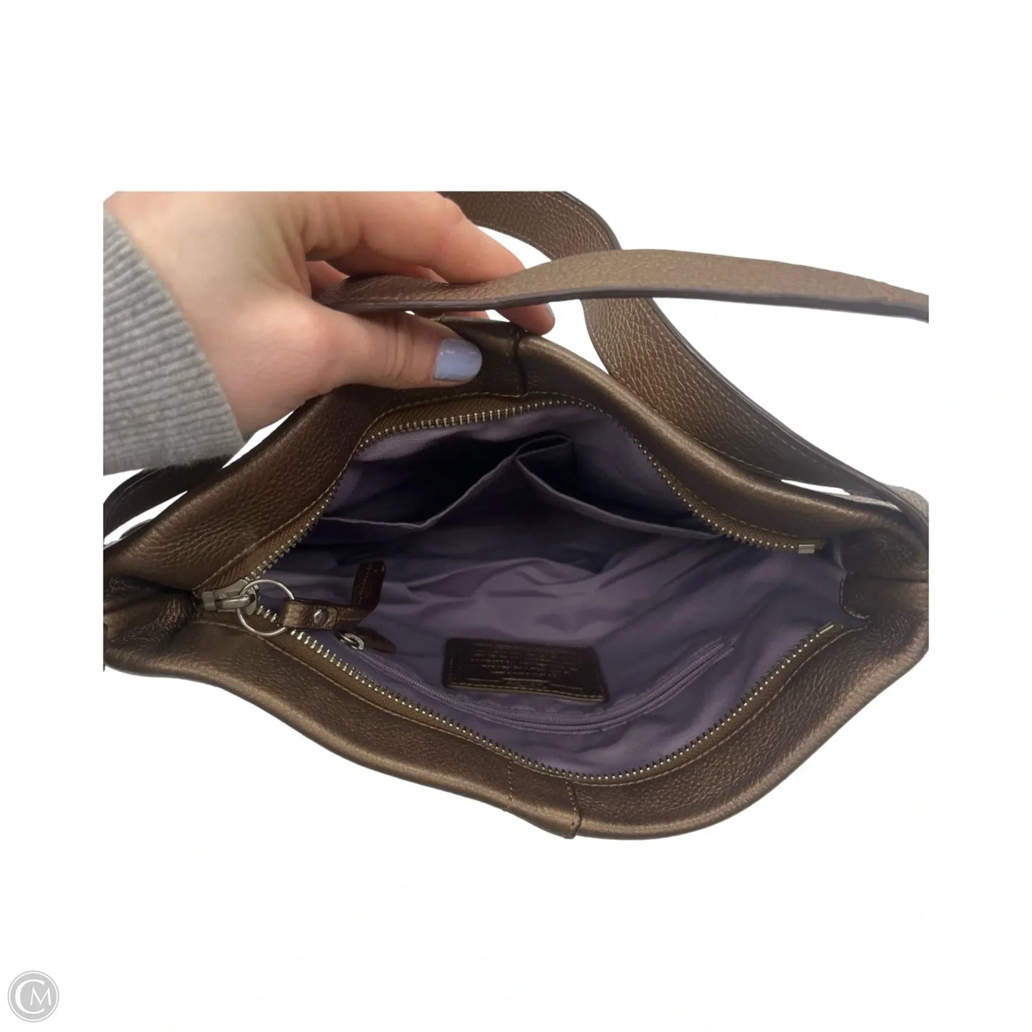 Crossbody Designer By Coach, Size: Medium