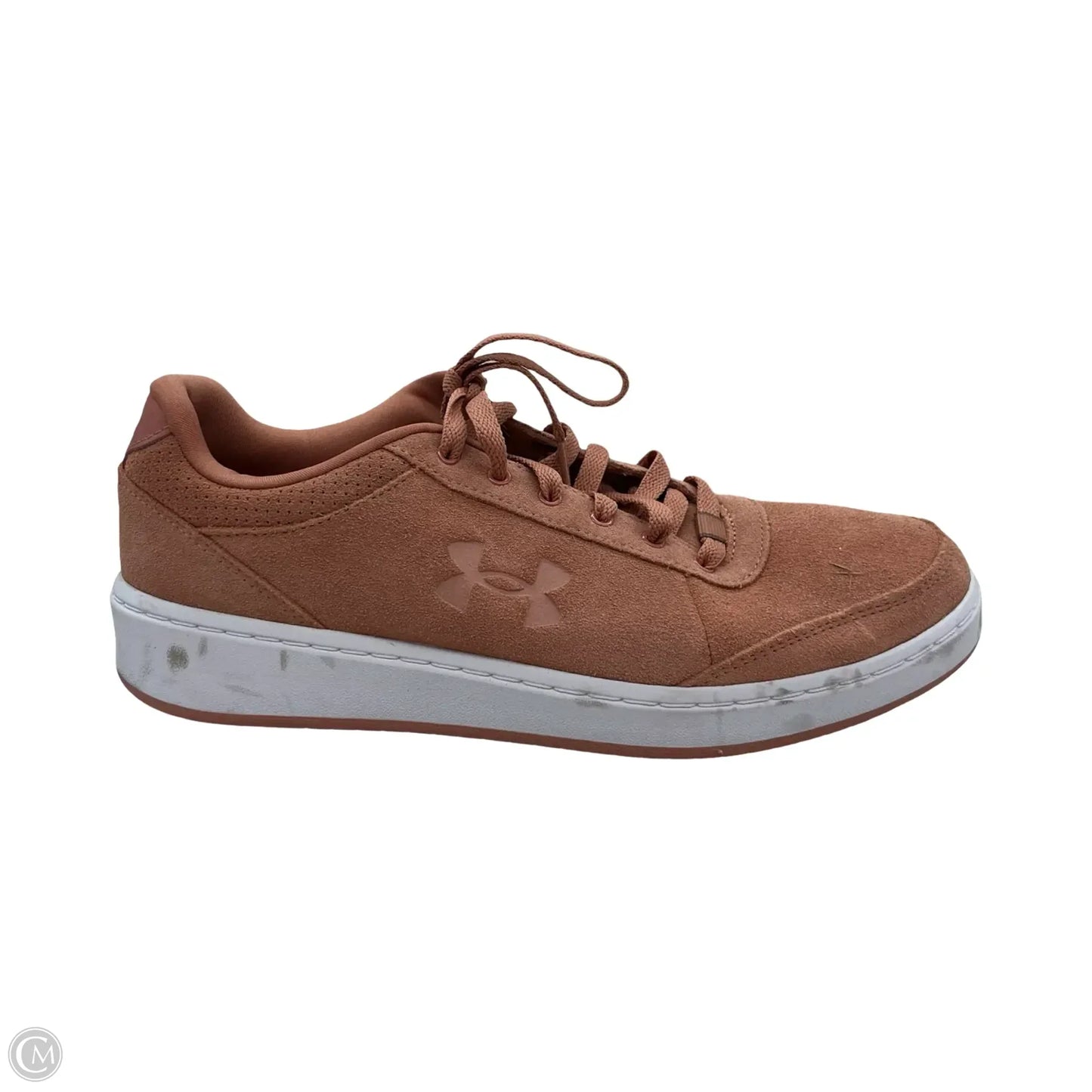Shoes Sneakers By Under Armour In Orange, Size: 11