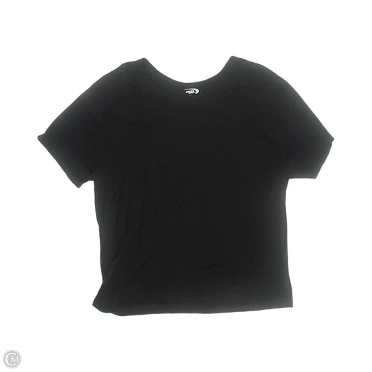 Athletic Top Short Sleeve By Mta Sport In Black, Size: 1x