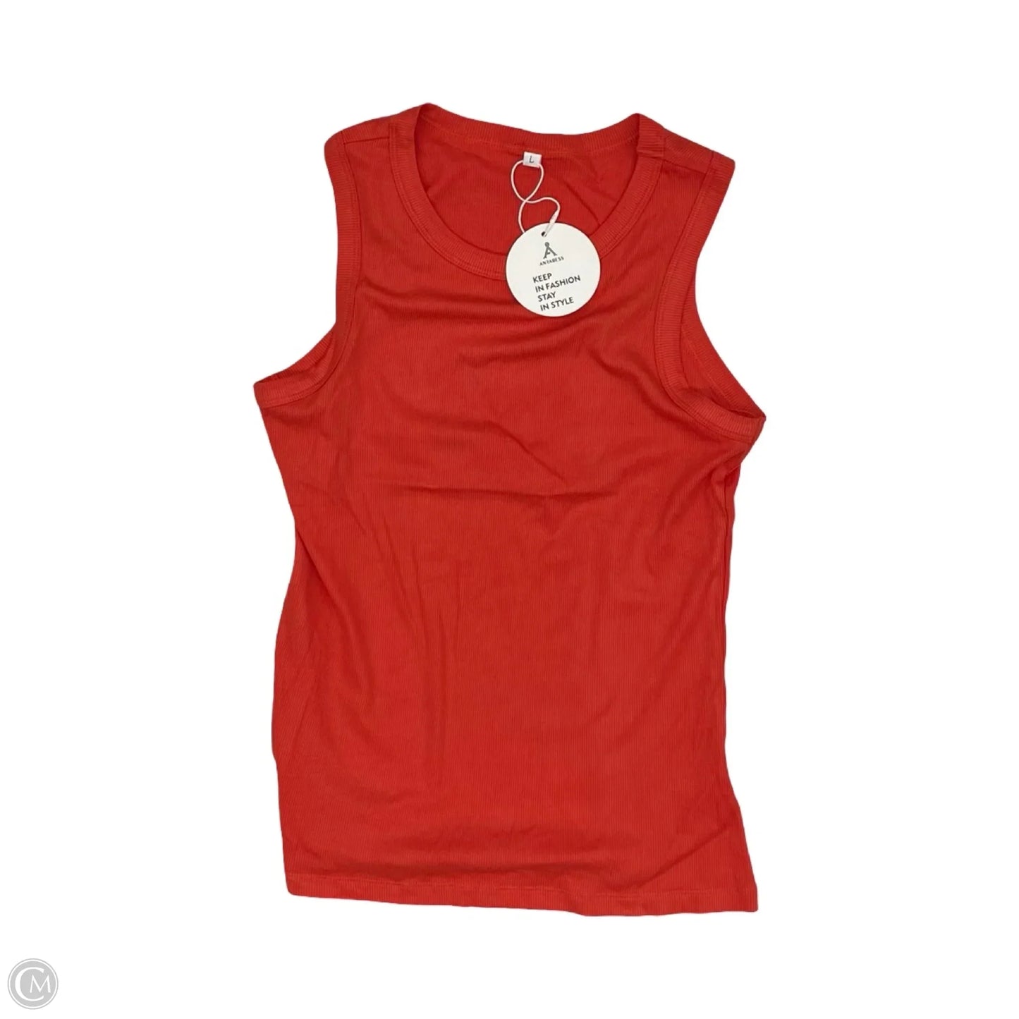 Tank Top By Anrabess In Orange, Size: L