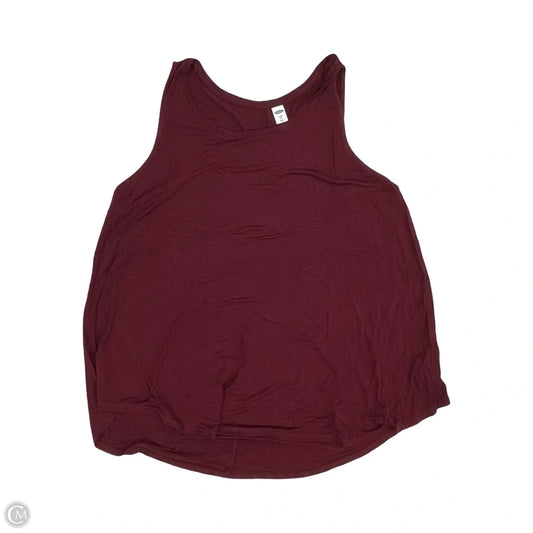 Tank Top By Old Navy In Red, Size: Xl
