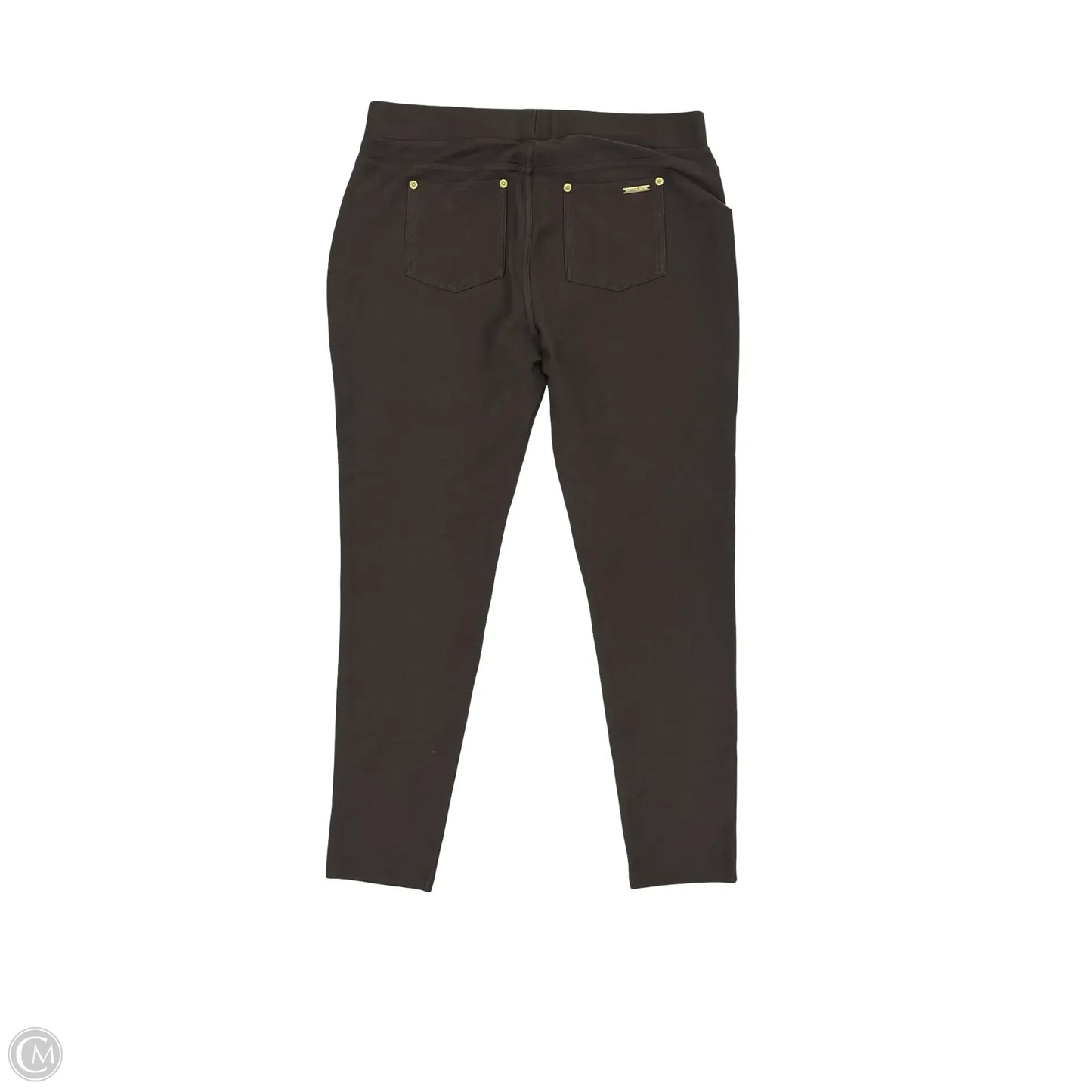 Athletic Leggings By Clothes Mentor In Black & White, Size: L